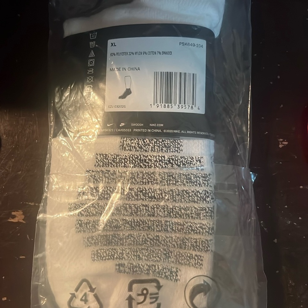 Xl Nike nba sock